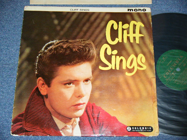 画像1: CLIFF RICHARD & THE SHADOWS  - CLIFF SINGS  ( Ex+,Ex-/Ex++,B-6,7:Ex- )  / 1959  UK ENGLAND ORIGINAL 1st Press "GREEN With GOLD Text Label" Used  MONO LP 