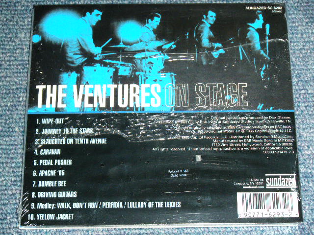 画像: THE VENTURES　-  ON STAGE ( STRAIGHTReissue of ORIGINAL ALBUM  )  / 2012 US DI-GI PACK Brand New  SE ALED  CD