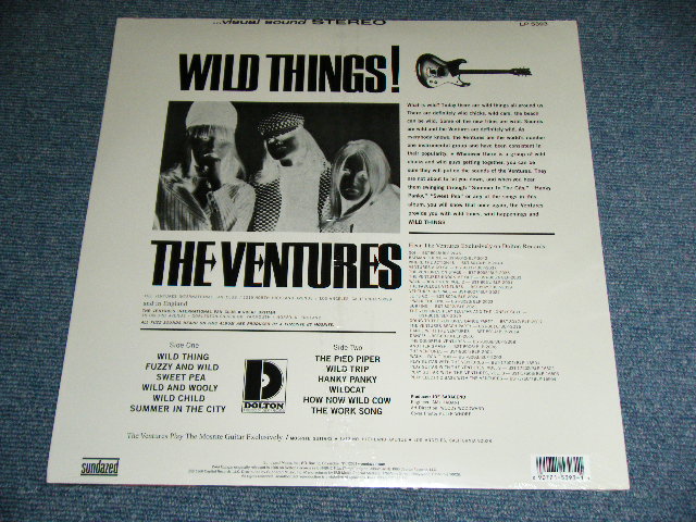 画像: THE VENTURES -  WILD THINGS  /  2012 US Limited 1,000 Copies 180 Gram HEAVY Weight Brand New SEALED GREEN Wax Vinyl LP