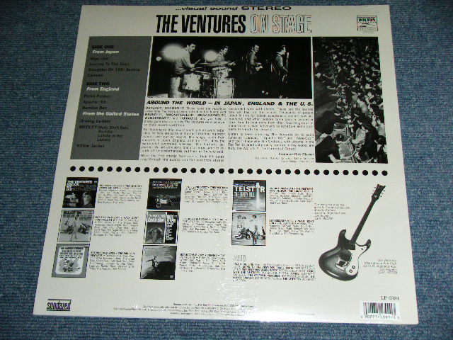 画像: THE VENTURES -  ON STAGE    /  2012 US Limited 1,000 Copies 180 Gram HEAVY Weight Brand New SEALED GREED Wax Vinyl LP