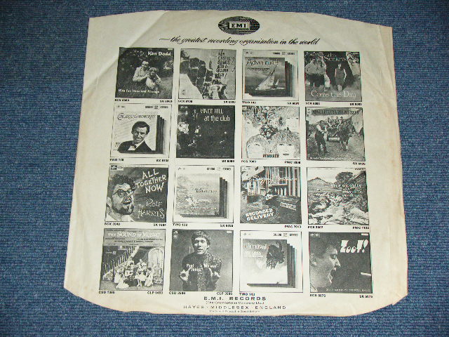 画像: THE SHADOWS - FROM HANK, BRUCE, BRIAN & JOHN ( Ex++/MINT- ) / 1967 UK ORIGINAL MONO 1st Press BLUE Columbia  Label Used  LP 