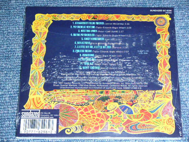 画像: THE VENTURES　-  SUPER PSYCHEDELICS ( STRAIGHTReissue of ORIGINAL ALBUM  )  / 2012 US DI-GI PACK Brand New  SE ALED  CD
