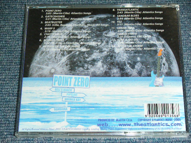 画像: THE ATLANTICS - POINT ZERO  / 2003 AUSTRALIA ONLY Used CD  