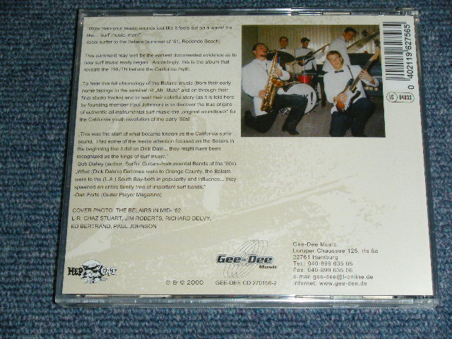 画像: THE BEL AIRS - The ORIGINAL OF SURF MUSIC  / 2000 GERMAN ORIGINAL Used CD 