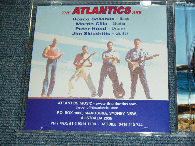 画像: THE ATLANTICS - ALL THE BACKING TRACKS from FLIGHT OF THE SURF GUITAR +PICK+MAGNETIC / 2001 AUSTRALIA ONLY Used CD  