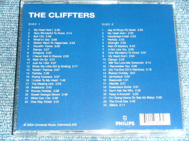 画像: THE CLIFFTERS - THE COMPLETE 1961-1964 (Ex++/MINT) / 2004 DENMARK ORIGINAL Used 2 CD 