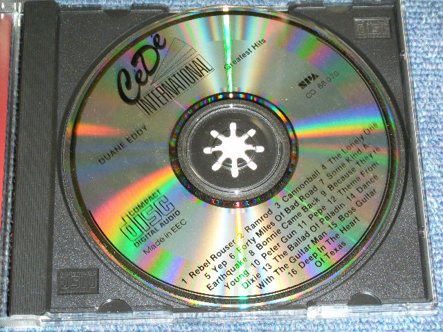 画像: DUANE EDDY - GREATEST HITS / 1988 EUROPE ORIGINAL Used CD 