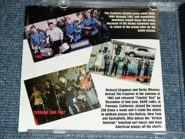 画像: The ESQUIRES - FLASHIN' RED / 1995 US ORIGINAL Used CD 
