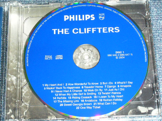 画像: THE CLIFFTERS - THE COMPLETE 1961-1964 (Ex++/MINT) / 2004 DENMARK ORIGINAL Used 2 CD 