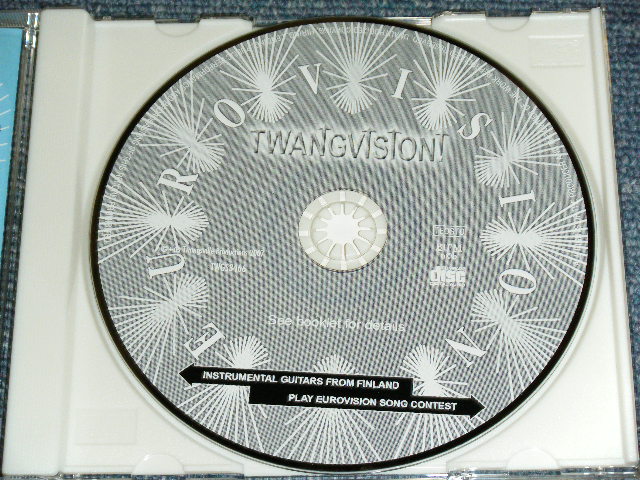 画像: V.A. OMNIBUS - TWANGVISION! : INSTRUMENTAL FROM FINLAND PLAY EUROVISION SONG CONTEST / 2007 FINLAND ORIGINAL Used CD 