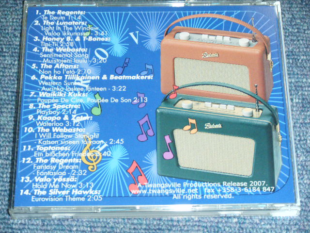 画像: V.A. OMNIBUS - TWANGVISION! : INSTRUMENTAL FROM FINLAND PLAY EUROVISION SONG CONTEST / 2007 FINLAND ORIGINAL Used CD 