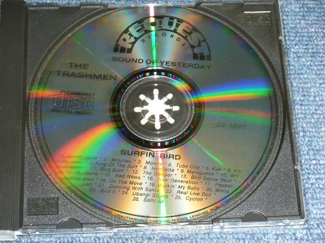 画像: THE TRASHMEN - SURFIN' BIRD ( 26 TRACKS ) / 1990 DENMARK ORIGINAL Used CD 