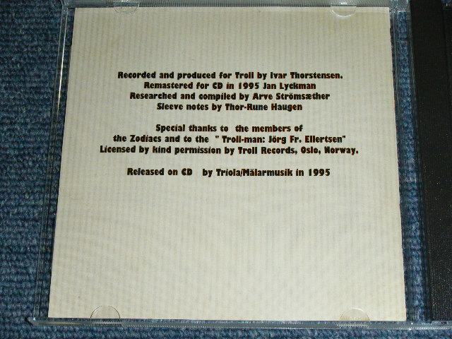 画像: THE ZODIACS - COMPLETE (MINT-/MINT) / 1995 SWEDEN ORIGINAL  Used CD 