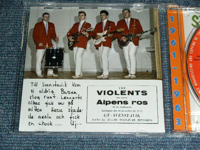 画像: THE VIOLENTS - 1961-1963    /  SWEDEN ORIGINAL Used Press-CD 