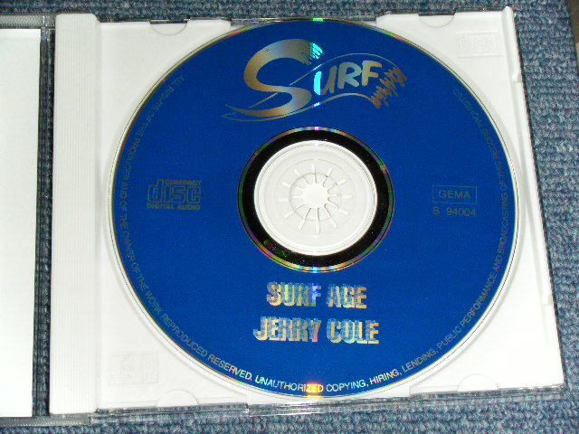 画像: JERRY COLE & HIS SPACEMEN - SURF AGE / 1995 GERMAN ORIGINAL Used CD