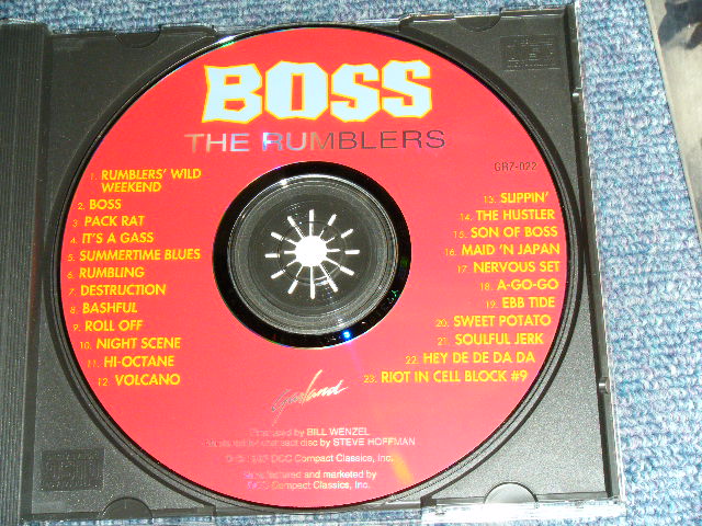 画像: THE RUMBLERS  - BOSS (ORIGINAL ALBUM + BONUS ) / 1997  US ORIGINAL Used  CD