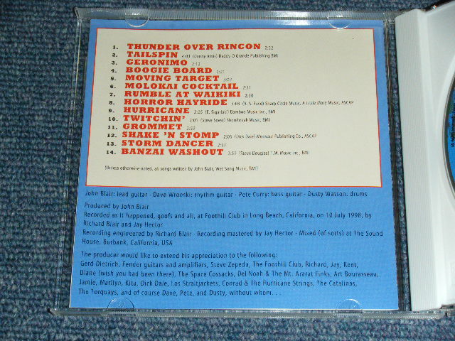 画像: JON & THE NIGHTRIDERS - RAW  & ALIVE '98 : RECORDED LIVE IN LONG BEACH, CALIFORNIA / 1998 GERMAN  ORIGINAL Used  CD 