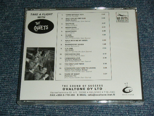 画像: THE QUIETS - TAKE A FLIGHT WITH   / 2001 FINLAND  ORIGINAL Used CD