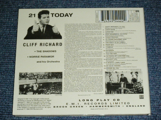 画像: CLIFF RICHARD & The SHADOWS - 21 TODAY   / 1998 UK ORIGINAL BRAND NEW CD