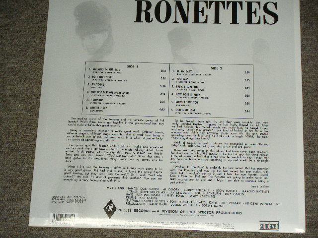 画像: RONETTES,The - PRESENTING THE FABUOUS RONETTES Featuring VERONICA  /  2012 US Reissue Brand New SEALED LP