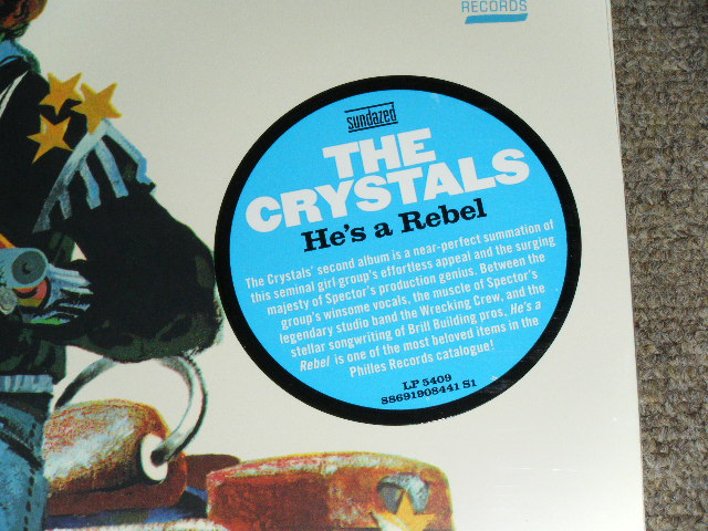 画像: CRYSTALS,The - HE(S A REBEL /  2012 US Reissue Brand New SEALED LP