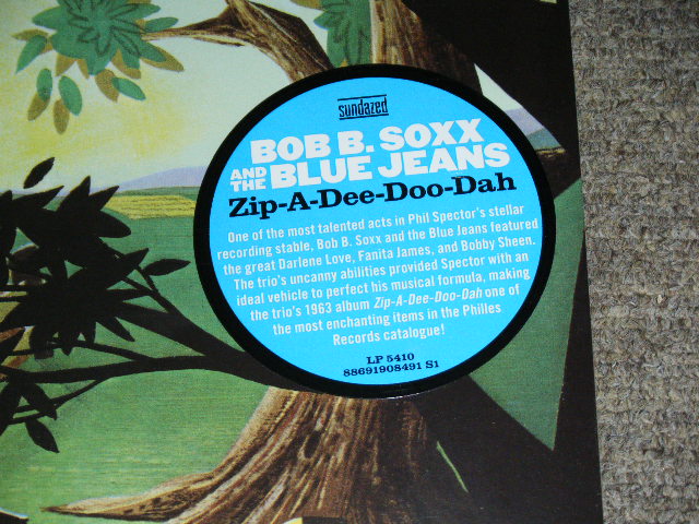 画像: BOB-B-SOXX and The BLUE JEANS - ZIP-A-DEE DOO DAH /  2012 US Reissue Brand New SEALED LP