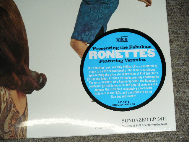画像: RONETTES,The - PRESENTING THE FABUOUS RONETTES Featuring VERONICA  /  2012 US Reissue Brand New SEALED LP