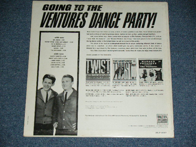 画像: THE VENTURES - GOING TO THE VENTURES PARTY ( Light BLUE  Label : Ex+Ex++  ) / 1962 US ORIGINAL "Light BLUE Label" RELEASE VERSION MONO  Used  LP 