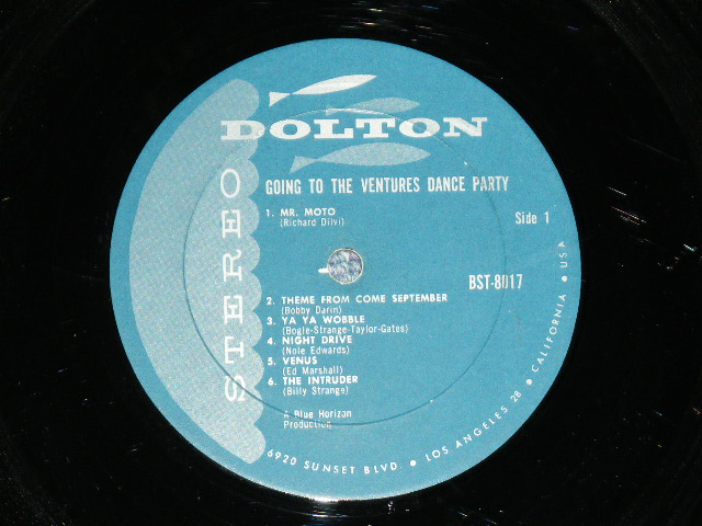 画像: THE VENTURES - GOING TO THE VENTURES PARTY ( GREEN Label : Ex+/Ex++ ) / 1962 US ORIGINAL "Green Label" RELEASE VERSION US Used  LP 