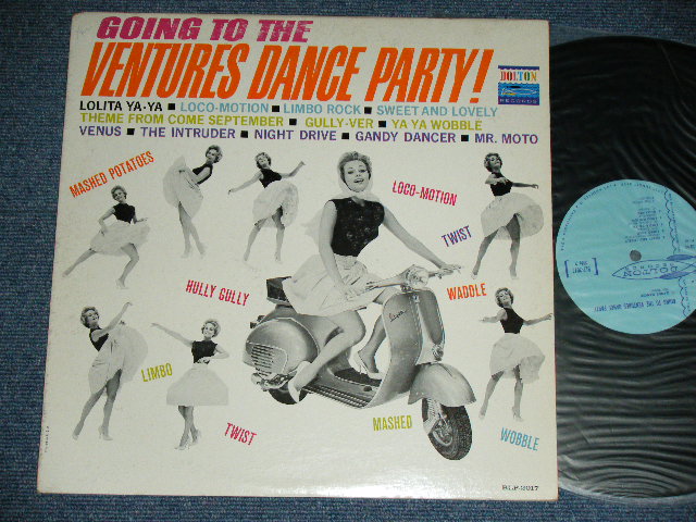 画像1: THE VENTURES - GOING TO THE VENTURES PARTY ( Light BLUE  Label : Ex+Ex++  ) / 1962 US ORIGINAL "Light BLUE Label" RELEASE VERSION MONO  Used  LP 
