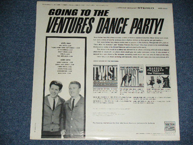 画像: THE VENTURES - GOING TO THE VENTURES PARTY ("D" Mark Label : Ex+++/MINT- ) / 1966? RELEASE VERSION US Used  LP 