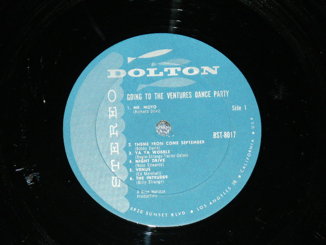 画像: THE VENTURES - GOING TO THE VENTURES PARTY ( GREEN Label : Ex+,VG++/ Ex- Looks:VG++  ) / 1962 US ORIGINAL "Green Label" RELEASE VERSION US Used  LP 