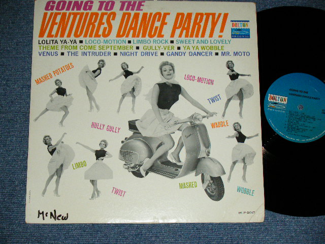 画像1: THE VENTURES - GOING TO THE VENTURES PARTY ( BLUE With BLACK Print Label :Ex+/Ex+  ) / 1965? US  "BLUE With BLACK Print Label " RELEASE VERSION MONO  Used  LP 