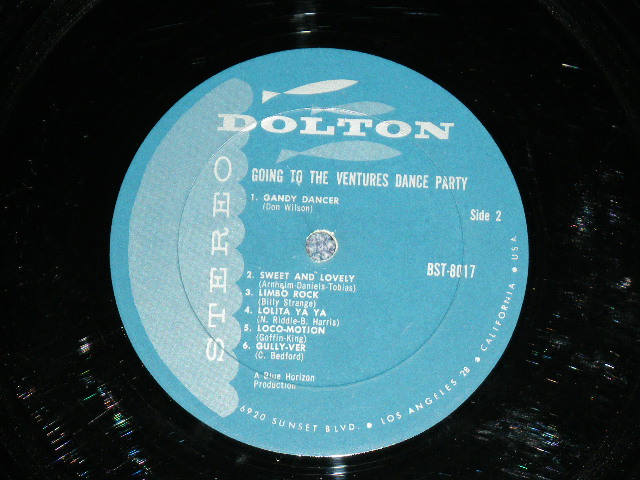 画像: THE VENTURES - GOING TO THE VENTURES PARTY ( Matrix #   A) BST-8017-1-SIDE-1    B) BST-8017-1 SODE 2 ) (Ex++/Ex+++ Looks:MINT- ) / 1966-1967 Version  US AMERICA  "D Mark Label"  STEREO Used  LP 