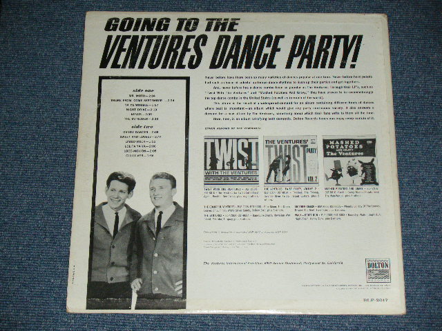 画像: THE VENTURES - GOING TO THE VENTURES PARTY ( Light BLUE  Label : Ex+/Ex++  ) / 1962 US ORIGINAL "Light BLUE Label" RELEASE VERSION MONO  Used  LP 