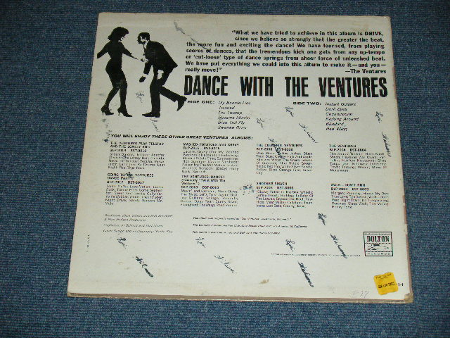 画像: THE VENTURES - DANCE WITH  THE VENTURES ( LIGHT BLUE Label : Matrix Number : A)BLP-2014-1-1C-1-B) BLP-2014-2-1B : VG+++/VG+++) / 1962  US  RE-PACKAGED "TWIST PARTY VOL.2" VERSION US Used  LP 