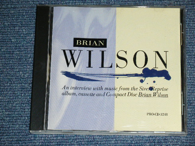 画像1: BRIAN WILSON of THE BEACH BOYS - WORDS and MUSIC ( INTERVIEW )  / 1988 US AMERICA ORIGINAL Used CD 