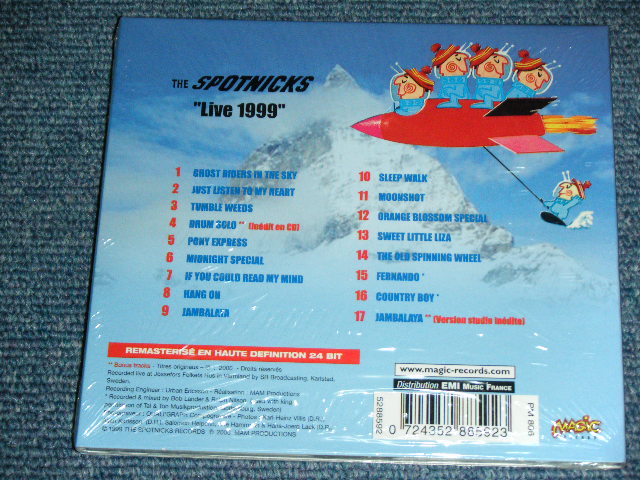 画像: THE SPOTNICKS - LIVE 1997 / 2000 FRANCE  Brand New SEALED CD 