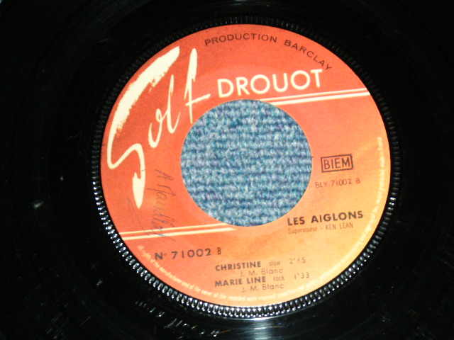 画像: LES AIGONS - STALACTITE / 1960's FRANCE FRENCH ORIGINAL Used 7" EP  With Picture Sleeve