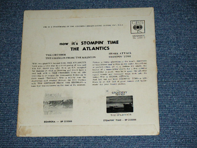 画像: The ATLANTICS - STOMPIN' TIME!   / 1964? AUSTRALIA ORIGINAL Used 7" EP 