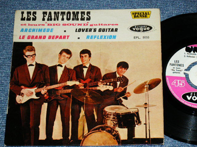 画像1: LES FANTOMES - ET LEUR"BIG SOUND" GUITARES  / 1962 FRANCE FRENCH ORIGINAL Used 7" EP  With Picture Sleeve