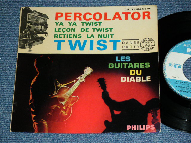 画像1: LES GUITARES DU DIABLE - TWIST/PERCORATOR : DANSE PARTY  / 1960's FRANCE FRENCH ORIGINAL Used 7" EP  With Picture Sleeve