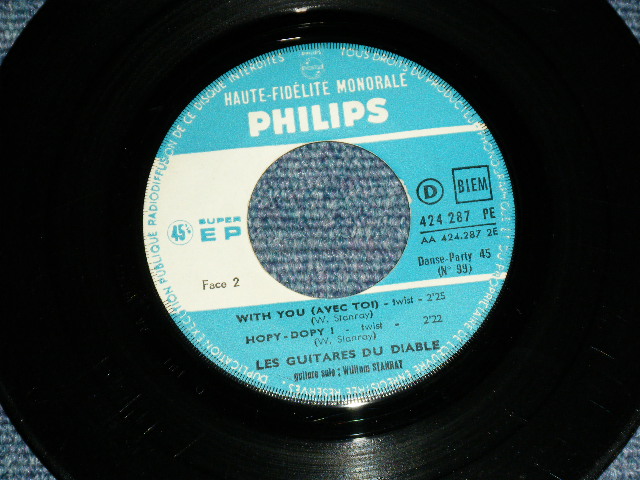 画像: LES GUITARES DU DIABLE - MADISON TWIST  : DANSE PARTY 45 N.99  / 1960's FRANCE FRENCH ORIGINAL Used 7" EP  With Picture Sleeve
