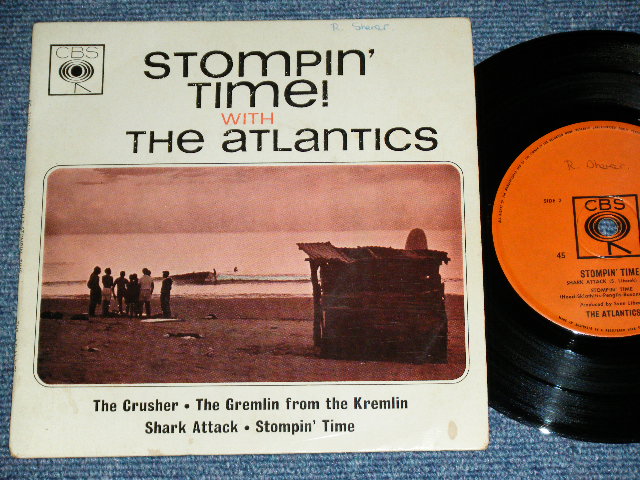 画像1: The ATLANTICS - STOMPIN' TIME!   / 1964? AUSTRALIA ORIGINAL Used 7" EP 