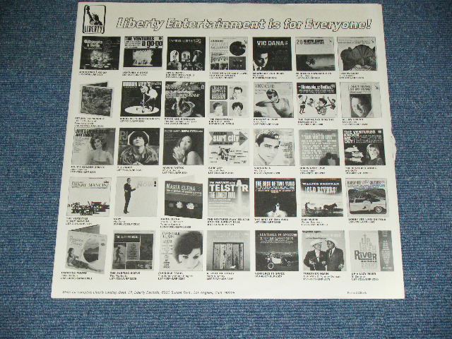 画像: THE VENTURES - DANCE ! ("DANCE ! " CREDIT Label :"D" Mark PRINT Label : Ex+++/MINT-  ) / 1966? US  RELEASE VERSION STEREO Used  LP 