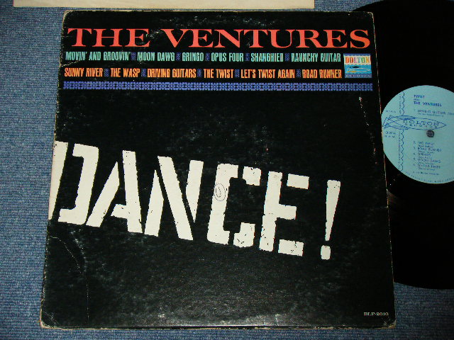 画像1: THE VENTURES - DANCE ! ("TWIST With" CREDIT Label :  LIGHT BLUE  Label : VG++/Ex++  ) / 1963 US  RELEASE VERSION MONO Used  LP 