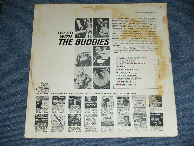 画像: THE BUDDIES ( GARY USHER woks )  - GO GO WITH THE BUDDIES ( Ex-/Ex+++) / 1965 US ORIGINAL MONO Used LP 
