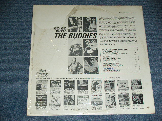 画像: THE BUDDIES ( GARY USHER woks )  - GO GO WITH THE BUDDIES ( Ex++/Ex+++) / 1965 US ORIGINAL MONO Used LP 