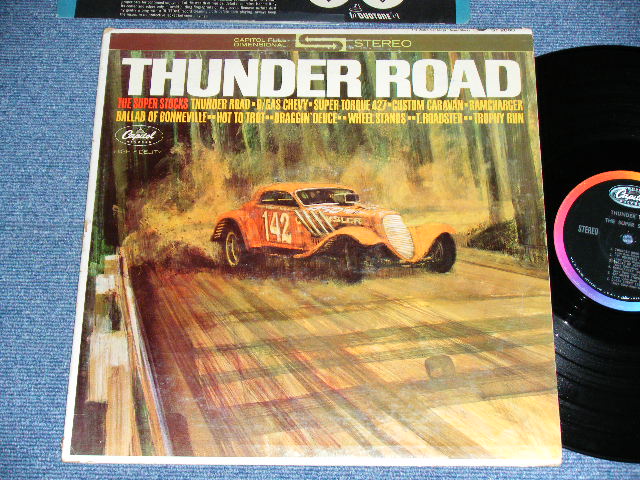 画像1: THE SUPER STOCKS ( GARY USHER Works )  - THUNDER ROAD  / 1964 US ORIGINAL STEREO Used LP 