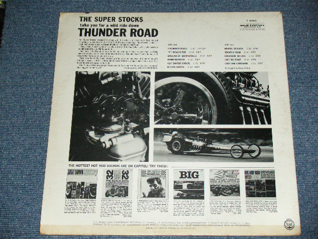 画像: THE SUPER STOCKS ( GARY USHER Works )  - THUNDER ROAD  / 1964 US ORIGINAL MONO Used LP 